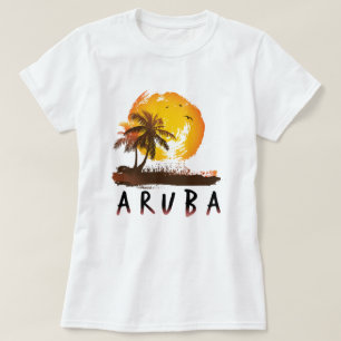 Camiseta Aruba grunge