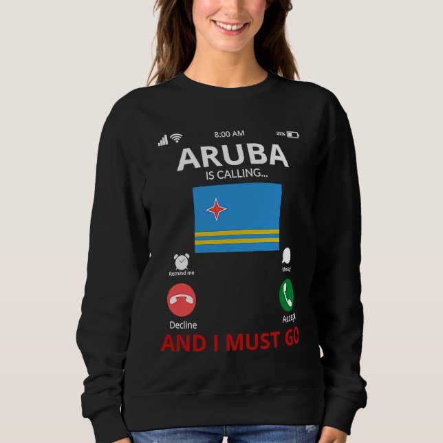 Camiseta Aruba Is Calling (Frente)