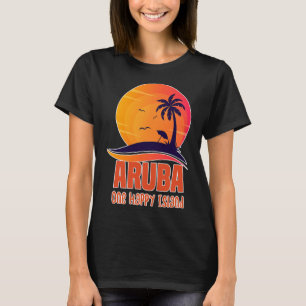 Camiseta Aruba One Happy Island Beaulinda Sunset Beach