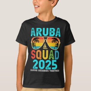 Camiseta Aruba Squad 2025 Férias Amigos Correspondência