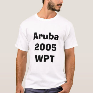 Camiseta Aruba wpt 2005