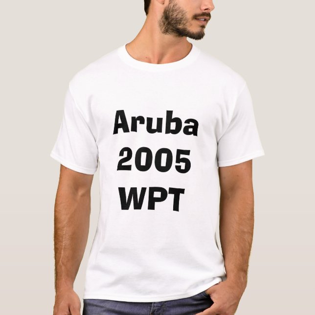 Camiseta Aruba wpt 2005 (Frente)