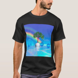 Camiseta Árvore arco-íris