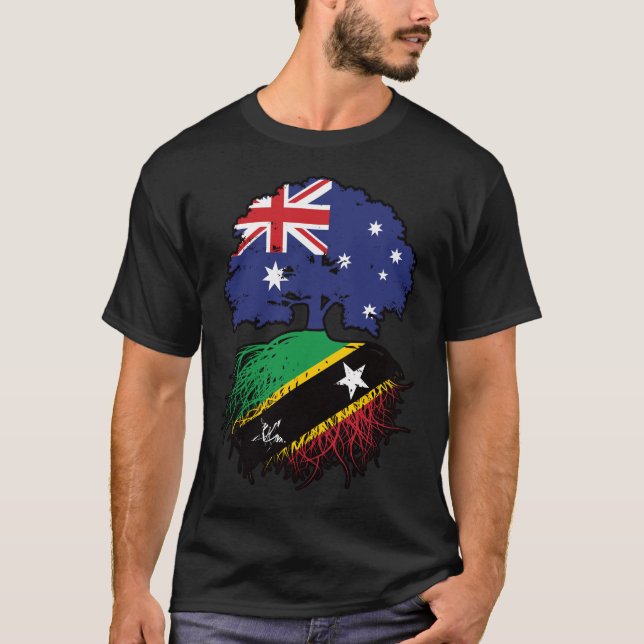 Camiseta Árvore australiana santo Kittitian (Frente)