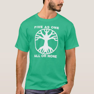 Camiseta Árvore baixa (cores escuras)