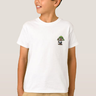 Camiseta Árvore Bonsai Espírito Mágico Sabio Crianças