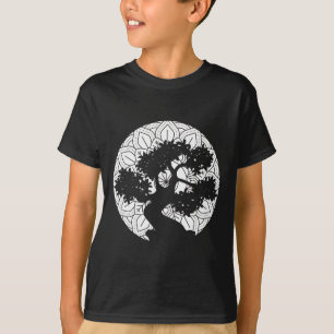 Camiseta Árvore Bonsai Mandala Zen Budista Yoga
