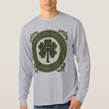 Árvore Celta de Shamrock da Vida - Ruas. Dia de Pa