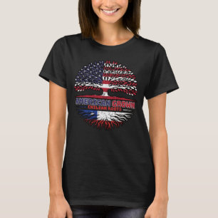 Camiseta Árvore chilena dos Estados Unidos norte-americanos