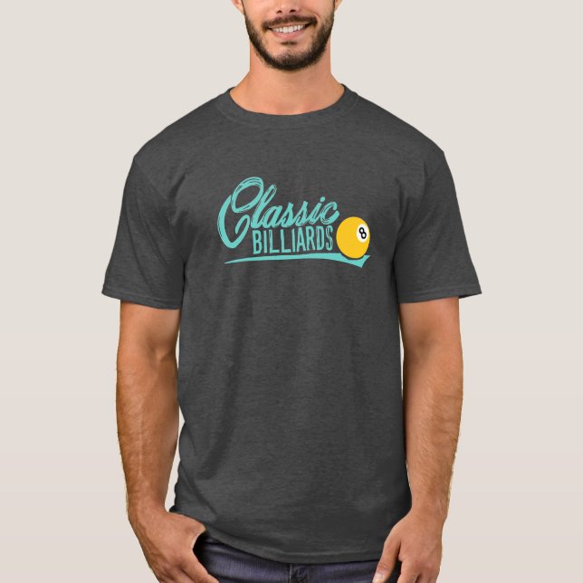 Camiseta Árvore Clássica de Bilhar (Frente)