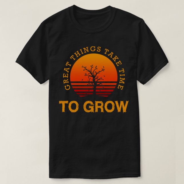Camiseta Árvore com Pequenas Folhas (Frente do Design)