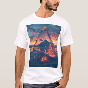 Camiseta Árvore Cristal de Natal