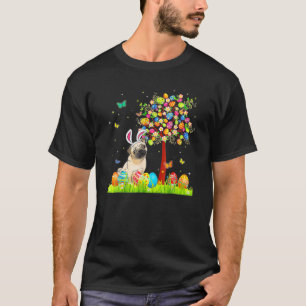 Camiseta Árvore D de Ovos de Páscoa "Coelhinho Coelhinho Co