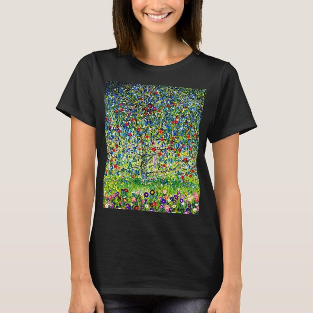 Camiseta Árvore da Apple Gustav Klimt (Frente)