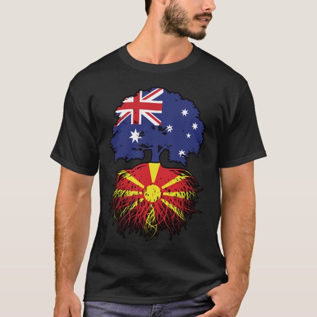 Camiseta Árvore da Austrália macedônia australiana (Frente)