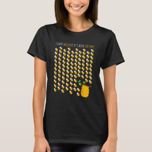 Camiseta Árvore da Colmeia de Abelhas 100 Dias de Escola Pr