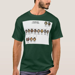 Camiseta Árvore da família Tudor
