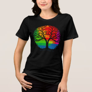 Camiseta árvore da igualdade LGBTQ+