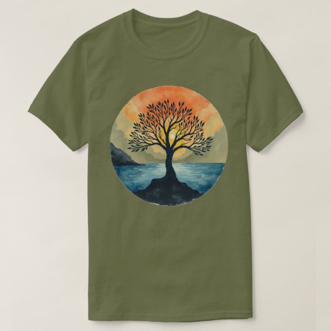Camiseta Árvore da Vida (Frente do Design)