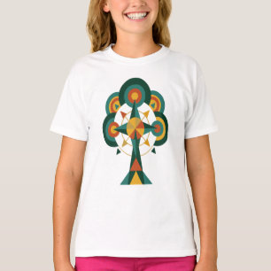 Camiseta Árvore da Vida Arte Boho Mandala