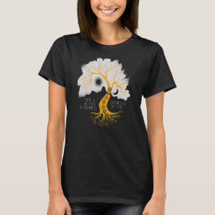 Camiseta Árvore da Vida Chakra simboliza felicidade