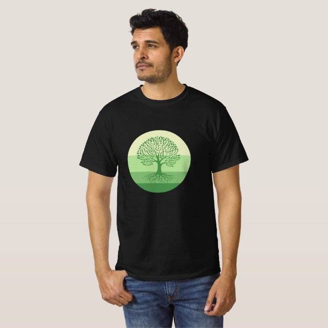 Camiseta árvore da vida, três dias (Frente Completa)