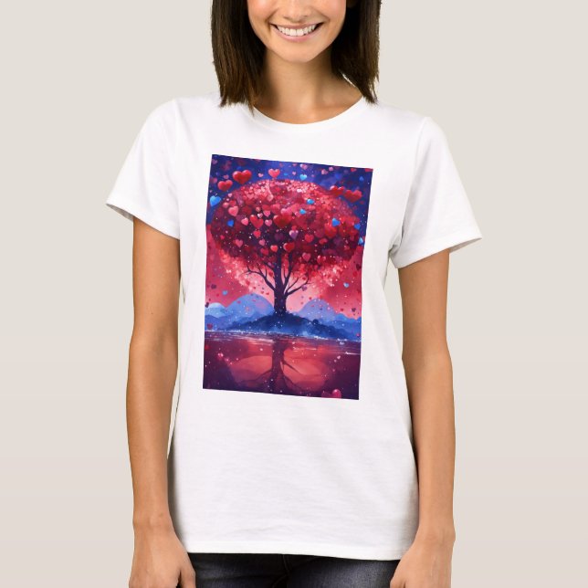 Camiseta Árvore de amor (Frente)