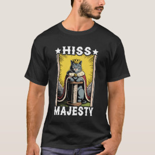 Camiseta Árvore de Arranhar Gato Místico Sua Majestade Sibi