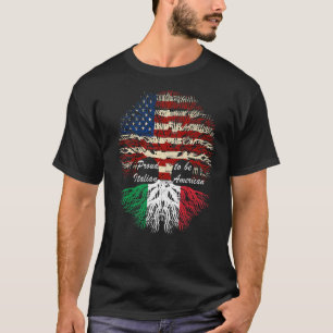 Camiseta Árvore De Bandeira Americana Custa Orgulhosa De Se