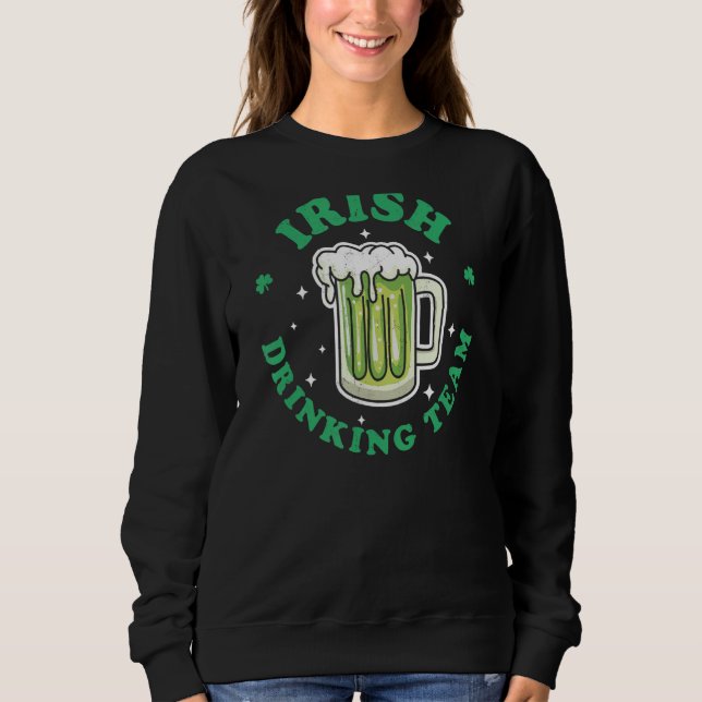 Camiseta Árvore de Bebendos da Equipe de Bebendos irlandesa (Frente)