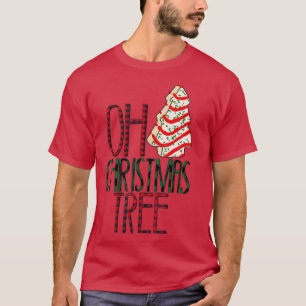 Camiseta Árvore de Bolo de Natal