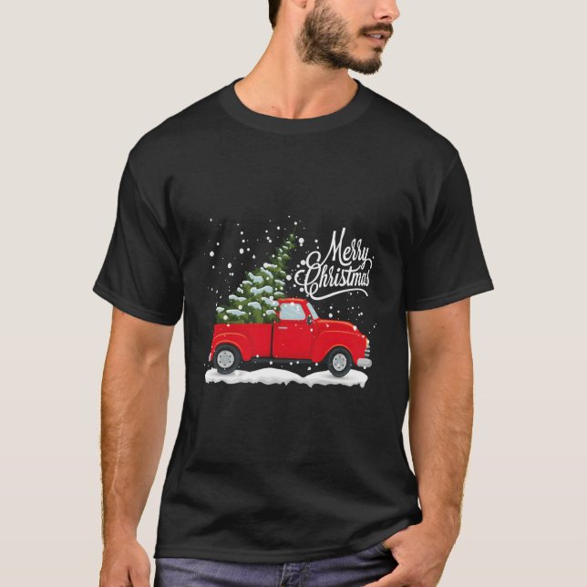 Camiseta Árvore de Caminhão Vermelho (Frente)