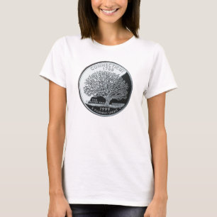 Camiseta Árvore de Carvalho do Quarto Trimestre do Estado d