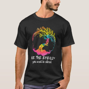 Camiseta Árvore de Chakras do Mandala da Vida Zen Símbolo O