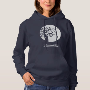 Camiseta Árvore de círculo CTM com camisola para mulheres