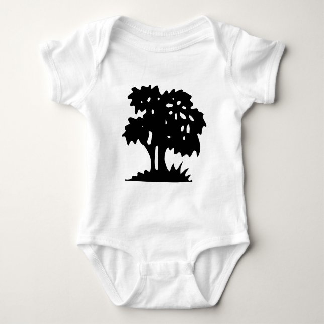 Camiseta Árvore de desenho - Preto (Frente)