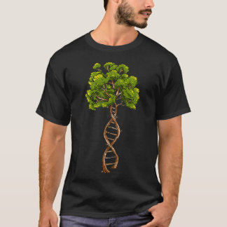 Camiseta Árvore de DNA do Ambientes Biológicos de Genética 