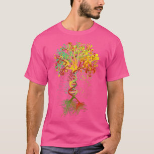 Camiseta Árvore de DNA do Ambientes Biológicos de Genética