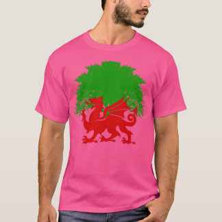 Camiseta Árvore de Dragões Red Welsh
