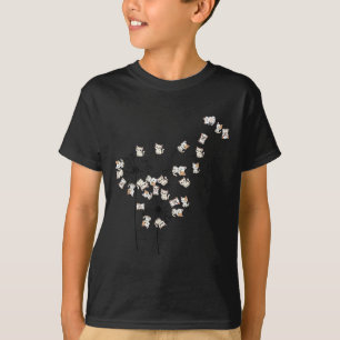 Camiseta Árvore De Gato Engraçado Para Homens Mulheres