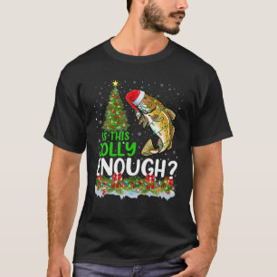 Camiseta Árvore De Iluminação Xmas É Este Peixe De Baca