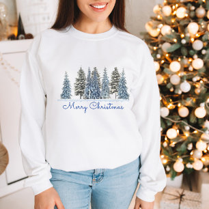 Camiseta Árvore de inverno Feliz Natal