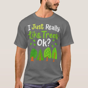 Camiseta Árvore de jardinagem de plantação de árvores