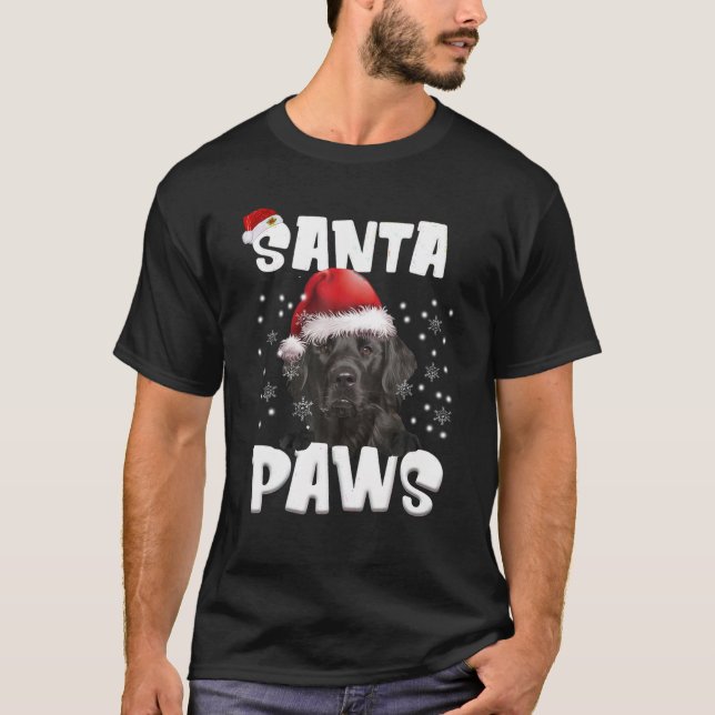 Camiseta Árvore de Luzes de Natal Mais Funda, Revestida (Frente)