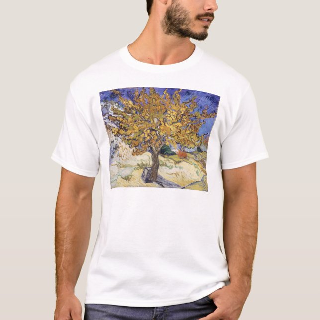 Camiseta Árvore de Mulberry de Vincent van Gogh |, 1889 (Frente)
