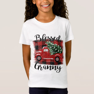 Camiseta Árvore de Natais vintages de Caminhão Vermelho Abe