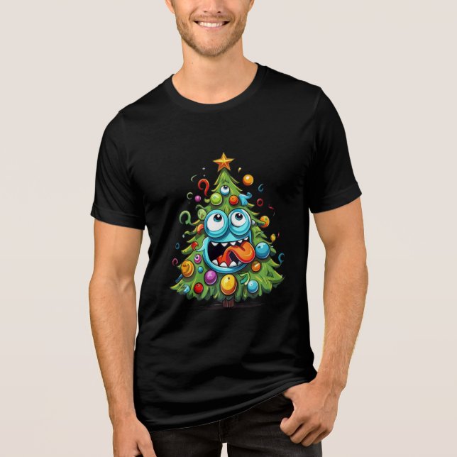 Camiseta Árvore de Natal (Frente)