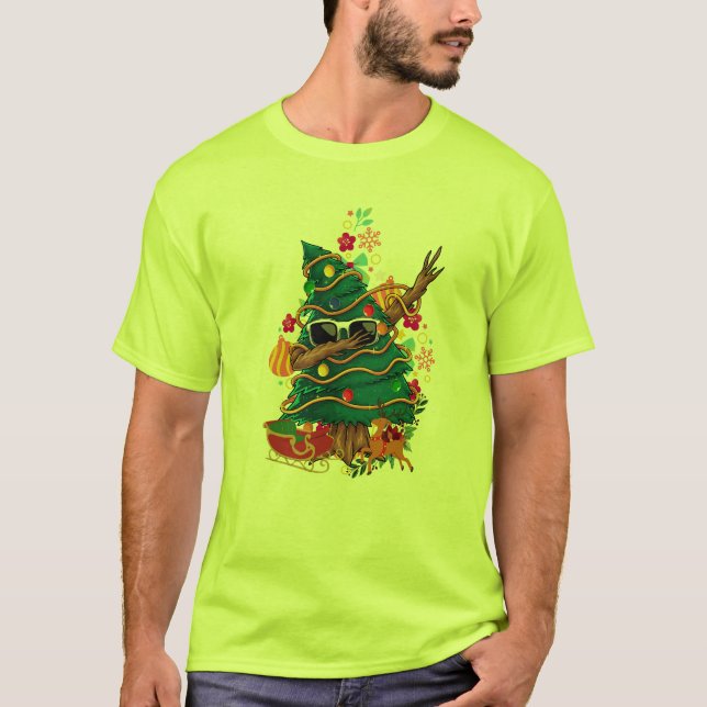 Camiseta Árvore de Natal (Frente)