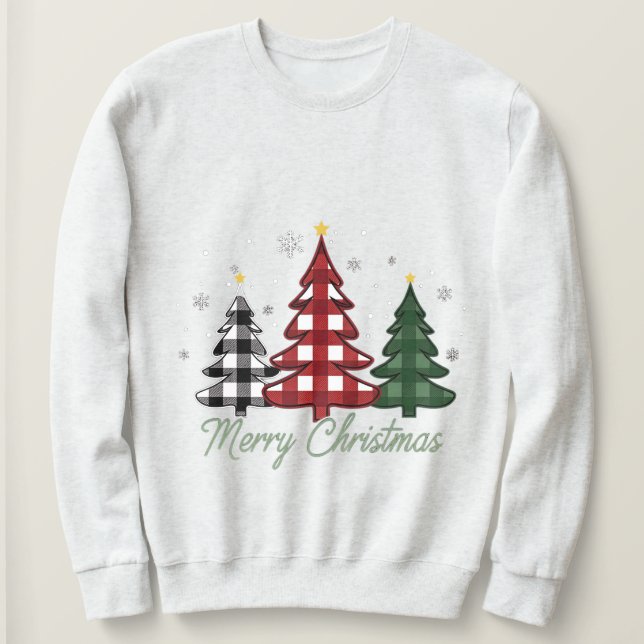 Camiseta árvore de Natal (Frente do Design)