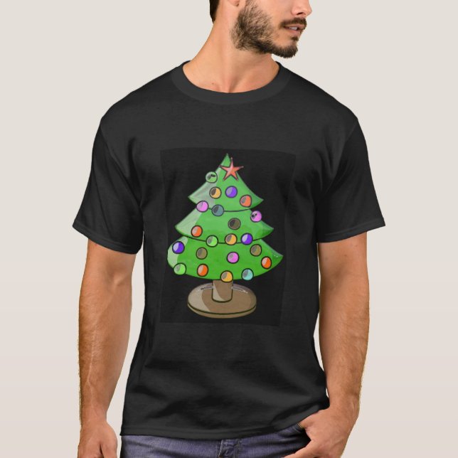 Camiseta Árvore de Natal (Frente)